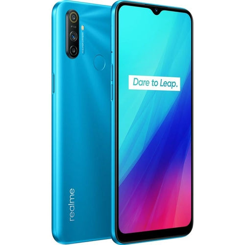 Realme C3 Frozen Blue- with 6.5' Display, 12MP AI Triple Camera, Helio