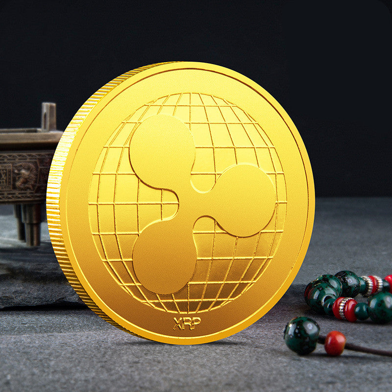 Ripple Toy Coin Virtual Bitcoin Foreign Trade Gifts