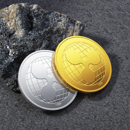 Ripple Toy Coin Virtual Bitcoin Foreign Trade Gifts