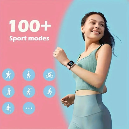 Z Square Smartwatch Women Sport Mode Fitness Tracker Waterproof Smart Watch Men For IOS Android