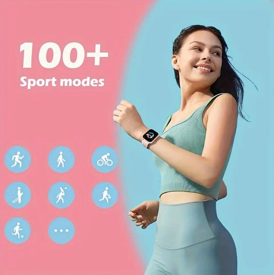 Z Square Smartwatch Women Sport Mode Fitness Tracker Waterproof Smart Watch Men For IOS Android