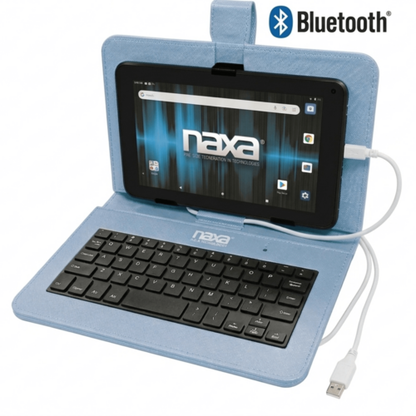 Naxa 7" Core Android 11 Tablet Kit Blue - Refurbished