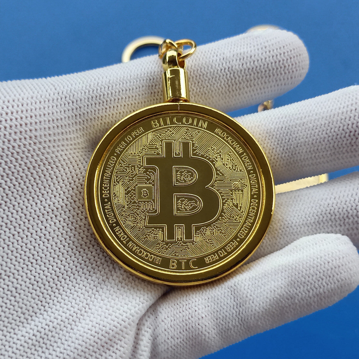 Bitcoin Commemorative Coin Btc Physical Digital