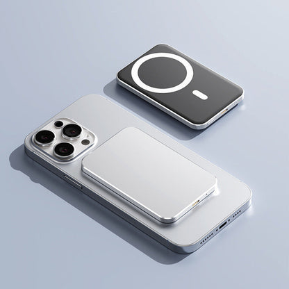 C17 Gold Power Bank with Magnetic Wireless Fast Charging and Compact