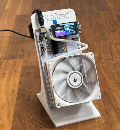 NerdQaxe++ 5TH/s Multi-Chip BTC Miner w Power Supply