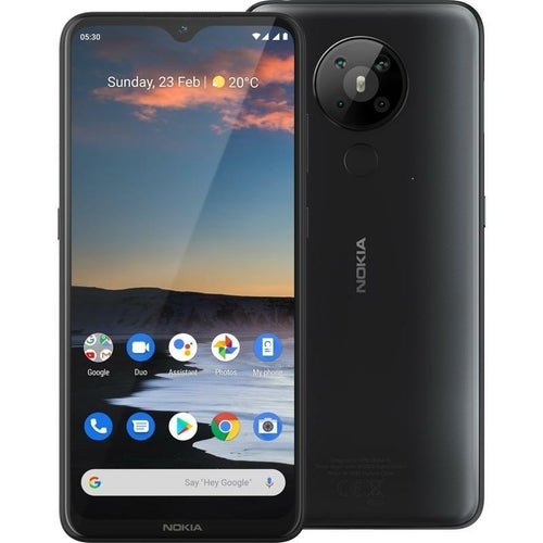 Nokia 5.3 4G Dual Sim 64GB  Screen Charcoal  - 6.55' Screen, 4GB RAM,