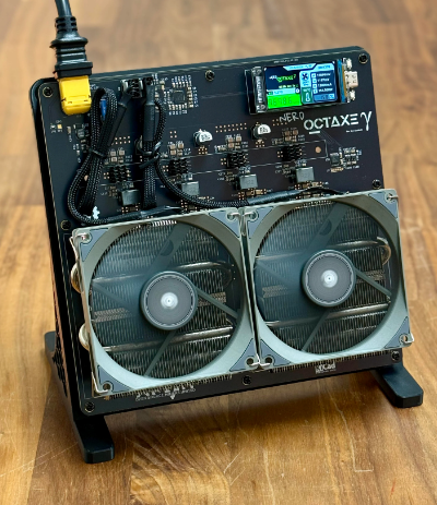 NerdOCTaxe 9.6-12TH/s BTC Miner