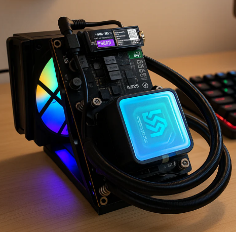 NerdQaxe++ Hydro 5+TH/s