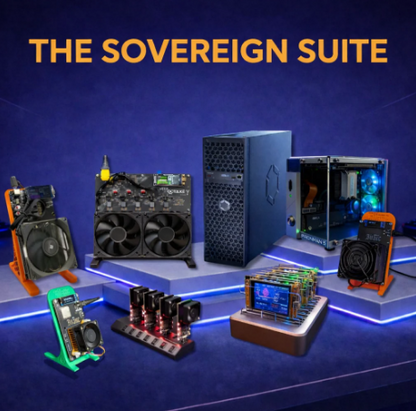 The Ultimate Setup The Sovereign Suite 115TH/s+ Complete Home Mining Setup