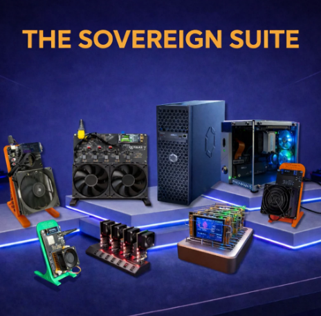 The Ultimate Setup The Sovereign Suite 115TH/s+ Complete Home Mining Setup