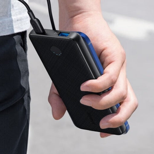 Compact Power Bank PD20W with Fast Charging and Dual Ports