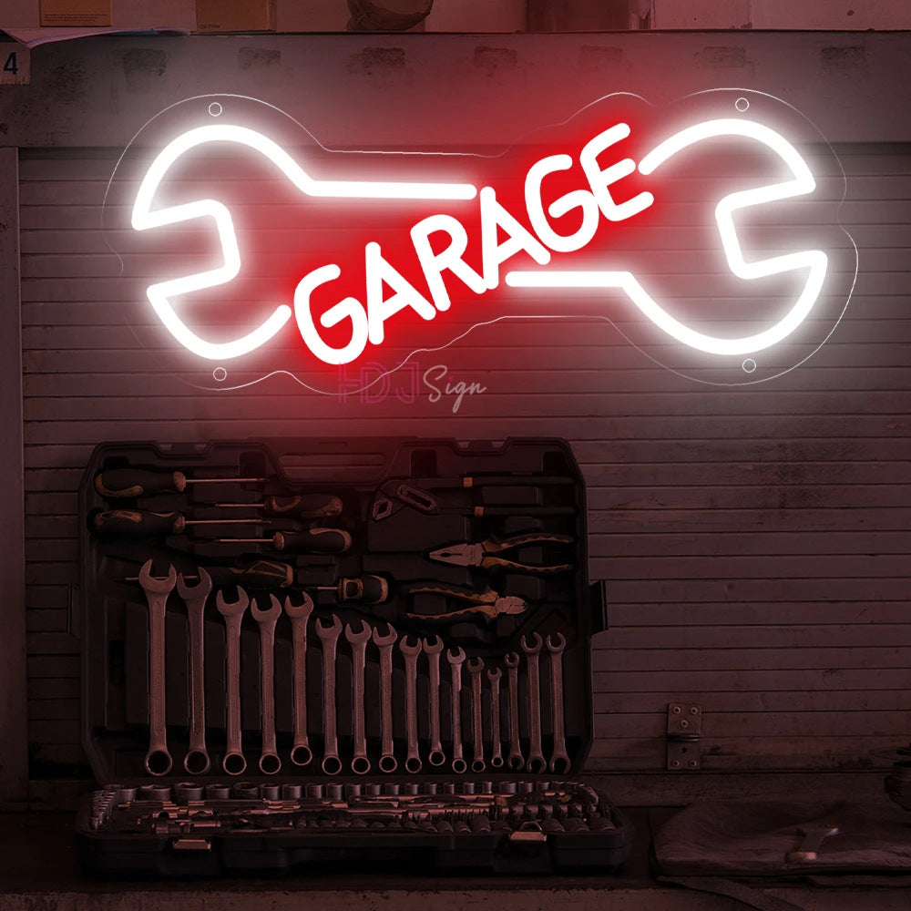 Engine Car Repair Personalized Picture LED Decoration
