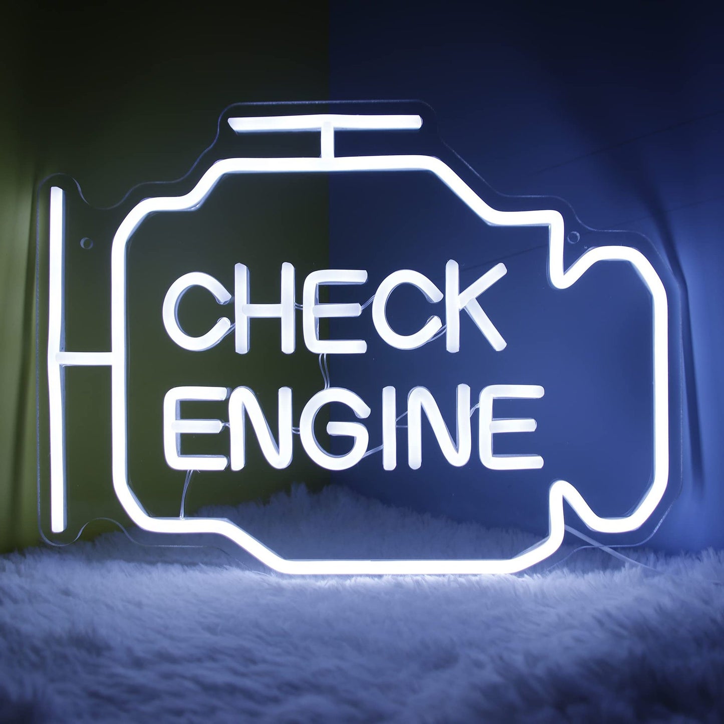 Engine Car Repair Personalized Picture LED Decoration